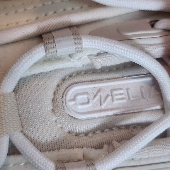 adidas Ozelia Shoes Mens Size 5.5 White Cream Running Originals Adiprene GW8108 - Picture 9 of 15